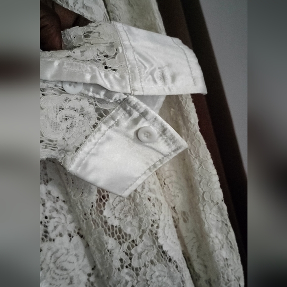 Men's 2X Jogal See through Lace shirt - Picture 4 of 6